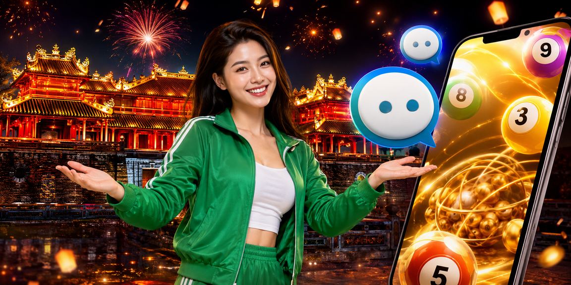 Không khí lễ hội tại Huế với truyền thống xổ số và các hoạt động giải trí cộng đồng Việt Nam